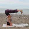 Urdhva dandasana, variation de sirsana