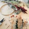 Atelier couronne fleurs séchées à Angers