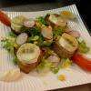 Salade de chèvre chaud