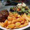 Magret de canard et frites

