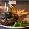 Black burger