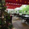 Jardin terrasse du restaurant