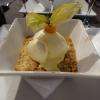 crumble chocolat - praliné glace vanille