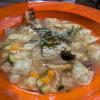 Ravioles en bouillon de légumes et taureau