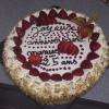 Fraisier pour un anniversaire
