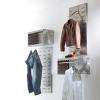 Painneaux rainnures magasin de vetements