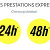 Nos retouches rapides en 1h, 24h,48h ou au-delà!