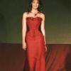 Robe Bustier en soie sauvage petite traine au dos.
1000euros.