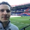 Anthony ROUSSEAU, Ostéopathe au Parc des Princes auprès des arbitres féminins du match PSG - OL, en UEFA Women's Champions League. 