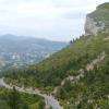 Passage à proximité du massif appelé 'couronne de Charlemagne'