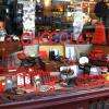 Vitrine "vintage", avril 2013.