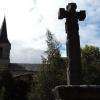 le calvaire en pierre de lave