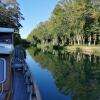 Sur le canal entre Champagne et Bourgogne, à la sortie de Saint Seine sur Vingeanne.