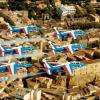 La Patrouille de France survolant Salon (et le château de l'Empéri)