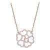 Collier Or rose et diamants