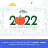 Création d'un e-calendrier (actuellement sur leur site web www.petitcocotier.co) pour l'association Petit Cocotier dédiée à l'agroforesterie biologique et vertueuse