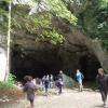 entrée de la première grotte