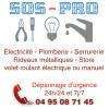  Descriptif Sos Pro Dépannage D'urgence En électricité, Plomberie, Serrurerie, Réparation De Rideaux Métalliques Et De Store à Marseille