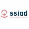 Le logo du SSIAD Colmar, une structure de l'ASAD et une création de l'agence de publicité Mars Rouge à Mulhouse.