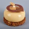 Pâtisserie India, aux saveurs de Vanille, Mangue et Cacahuète, de Stéphane Pasco, artisan Pâtissier à Nantes et Vertou
Crème Légère Vanille, Coulis Mangue, Praliné Cacahuète, Financier Cacahuète, Sablé Cacahuète