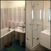 Avant - Après création rénovation salle de bains