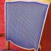 Fauteuil bridge Leleu, tissu tricolore Chicago de Kvadrat