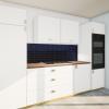 Travaux de cuisine : 
Ouverture sur le salon et changement du mobilier