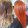 Technique de balayage 
1 er photo avant résultat 
2 ème photo après résultat 