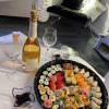 De divins sushis accompagnés d un tout aussi bon Amour de Deutz 2011