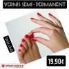 Manucure, beauté des pieds, vernis semi-permanent
