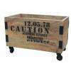 Coffre de rangement sur roulettes