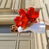 Bouquet Ballon cœur rouge 