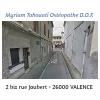Myriam Tahouati Ostéopathe D.O.F. au 2 bis rue Joubert 26000 VALENCE - Drôme