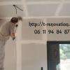 FAUX PLAFOND & CLOISON,Doublage hydrofuge à BEZONS  par TAMARA RENOVATION.