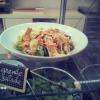 Salade: artichauts, poivrons,courgettes, carottes, céleri, chou, batavia