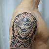 Maori , Travail de Serge Tattoo Evolution Perpignan Tatoueur depuis 1984