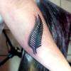 Fougère All blacks tattoo