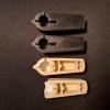 Prototypage de 2 pièces / leviers et réparation en matière ASA noir pour une pompe à eau piscine pour un client.