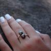 Bague en Argent 925 et Perles de Tahiti