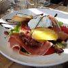 Assiette camembert jambon cru 