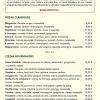 Carte des pizzas