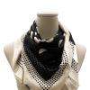 Foulard 70x70 cm 30% soie 70% viscose