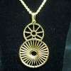 Chic collier en plaqué or