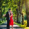 Séance couple en extérieur