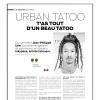 Article magazine sur le gérant. L'artiste Inkypass