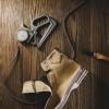 Coupe de chaussure mis en scène