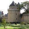 La tour du connétable et les jardins tout au long des remparts