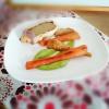 Seitan en croûte, sauce vigneronne, légumes rôtis