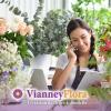 Prise de commande par nos fleuristes Vianney Flora