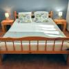 Chambre double maison vacances frigoulet avec piscine 